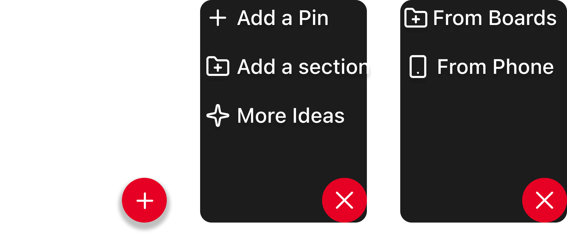 Sections design exploration